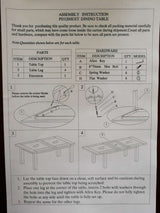 Painted Deluxe 1200 extending table