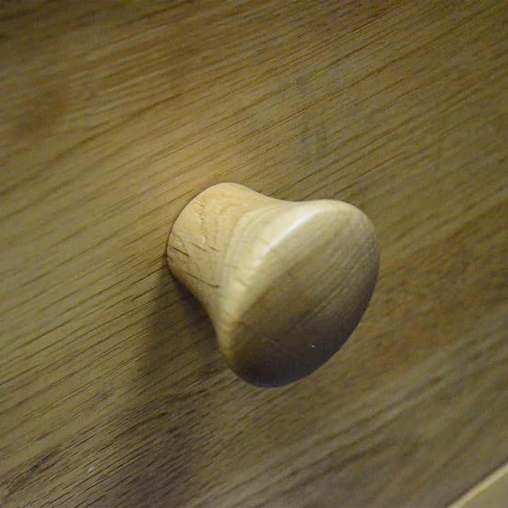 Oak Large Round Knob