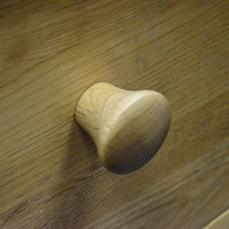 Oak Large Round Knob