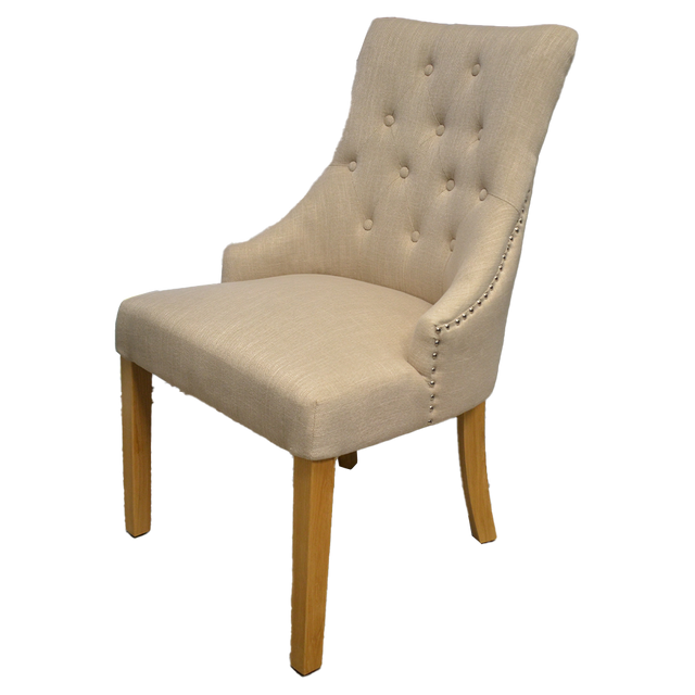 Windsor chair in OATMEAL fabric
