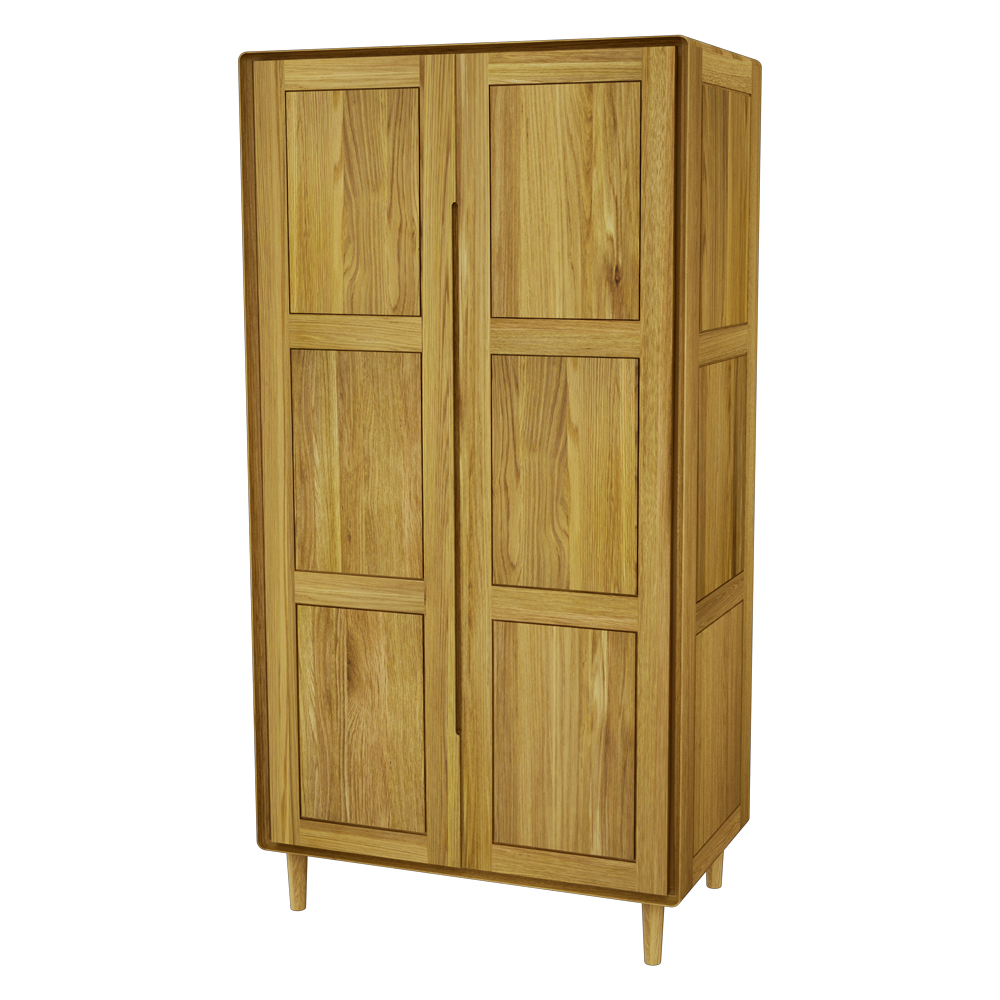 Scandic wardrobe - configurable layout