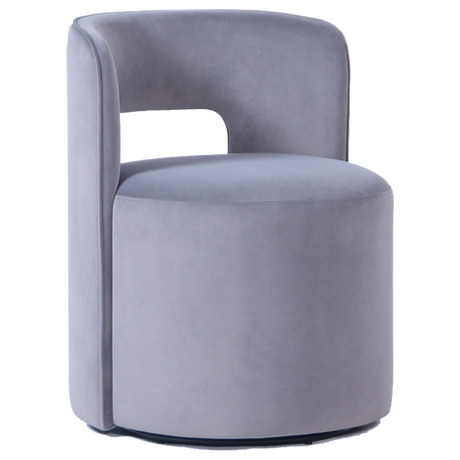 Cadiz Grey Swivel Luxury Chair