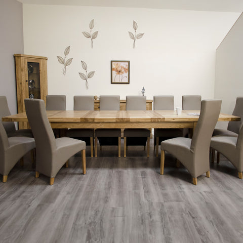 Deluxe Twin Leaf Extending Table 2400+(2x500) X 1100