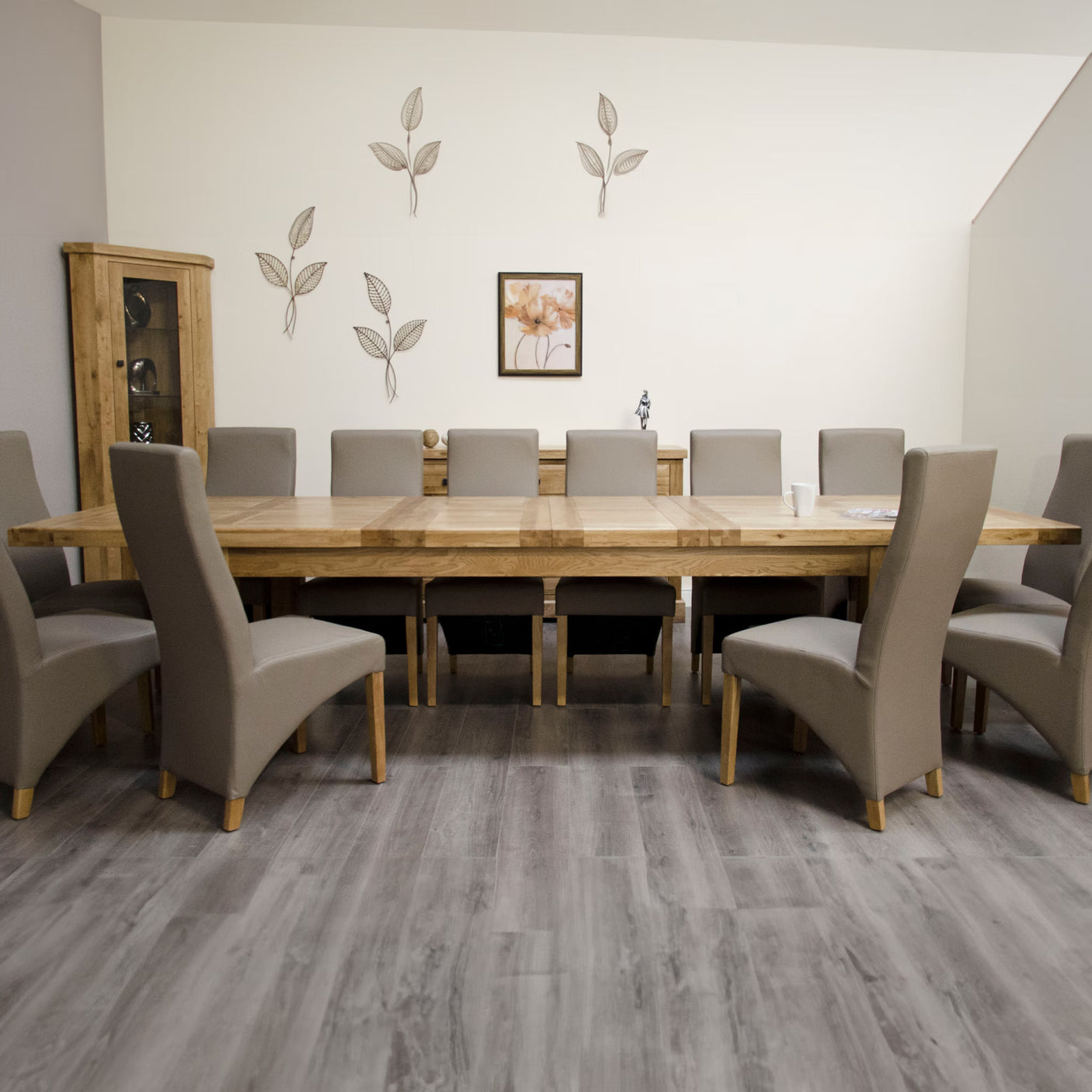 Deluxe Twin Leaf Extending Table 2400+(2x500) X 1100