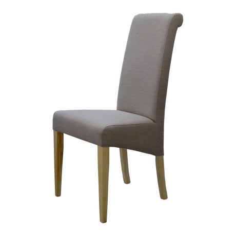 Italia Beige Fabric Chair