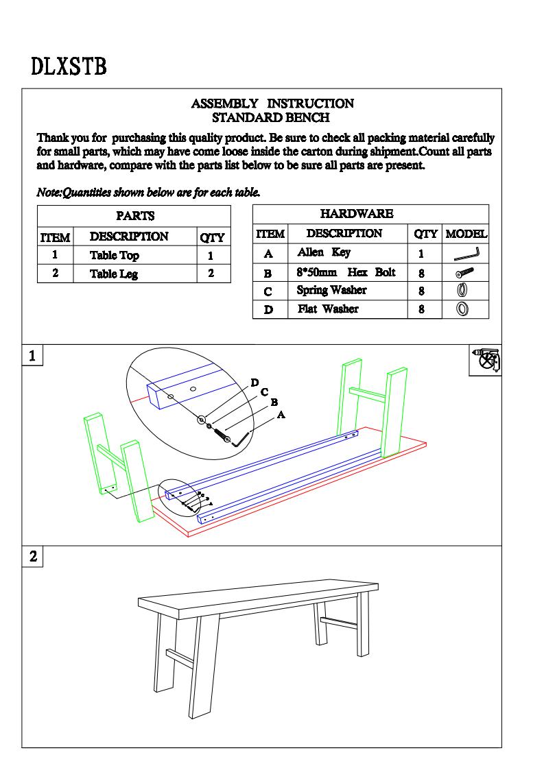Deluxe Standard Bench
