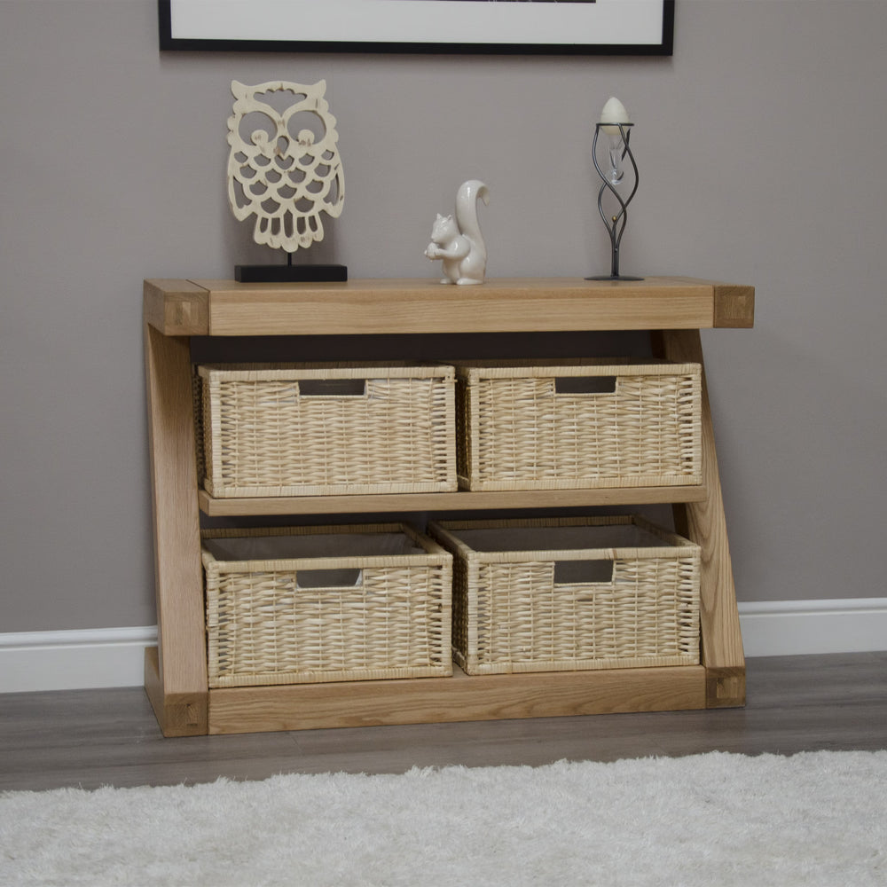 Z Basket Console table