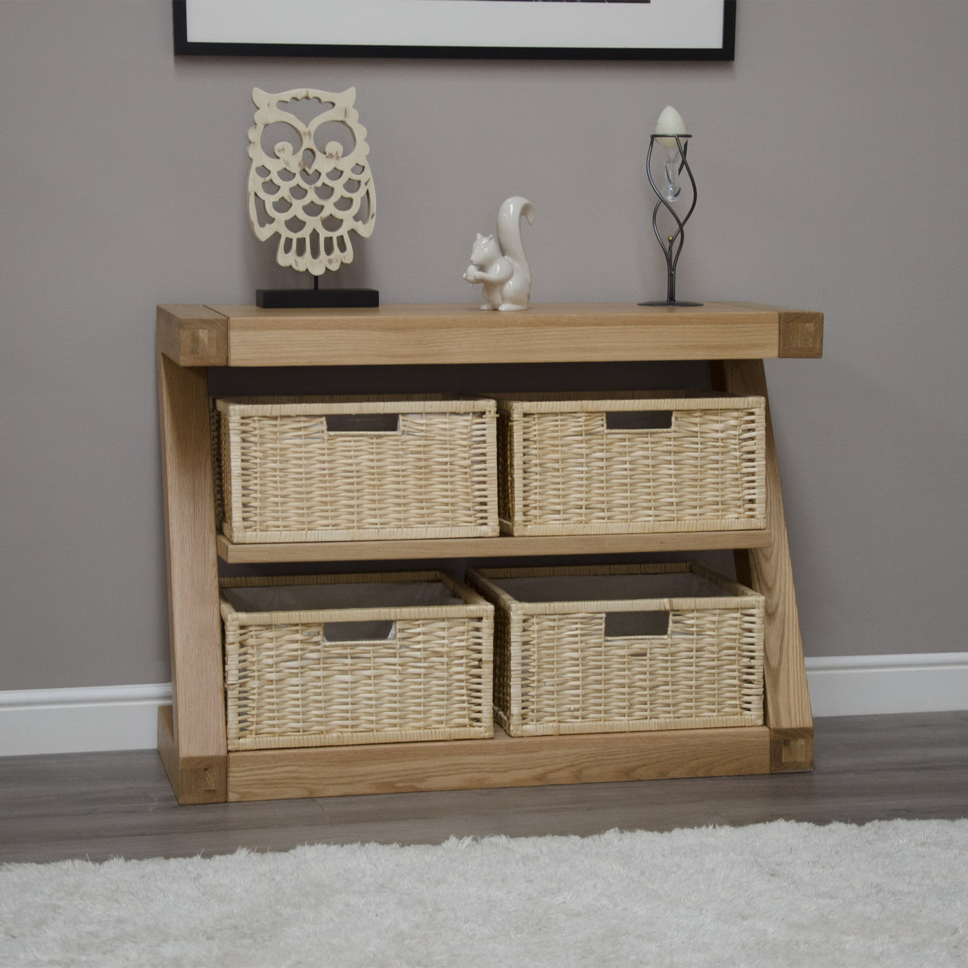 Z Basket Console table