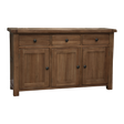 Rustic Oak Large Sideboard