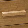 Oak Bar Handle - 96mm spacing
