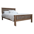 Rustic Oak Double Bed