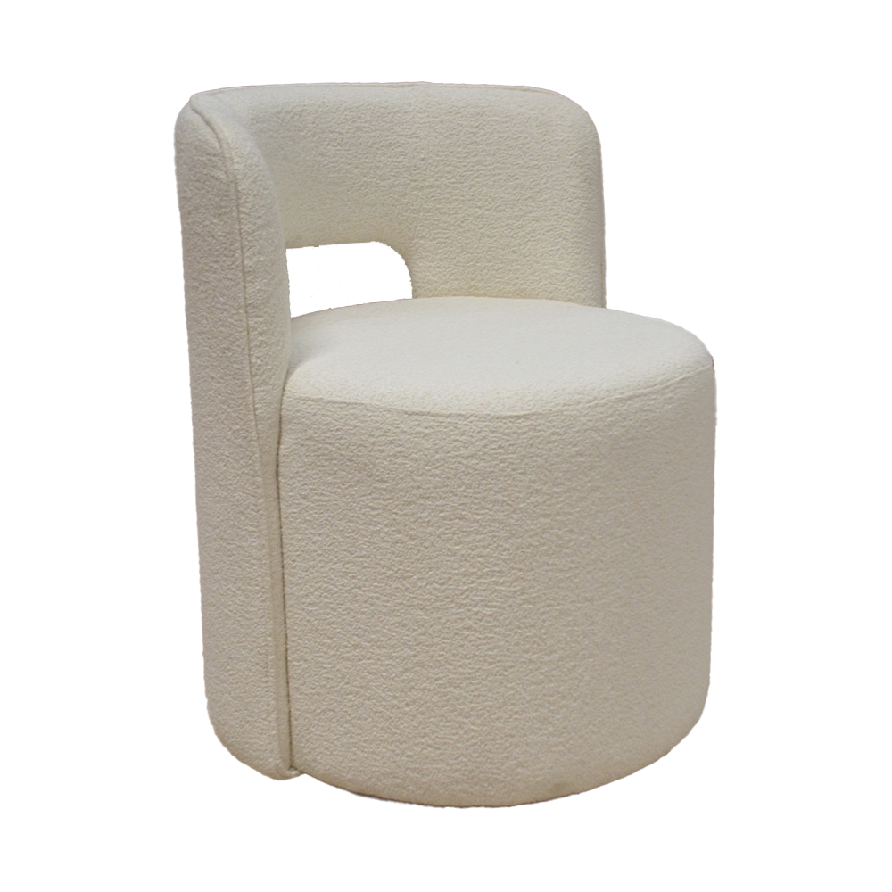 Cadiz Snow Swivel Luxury Chair