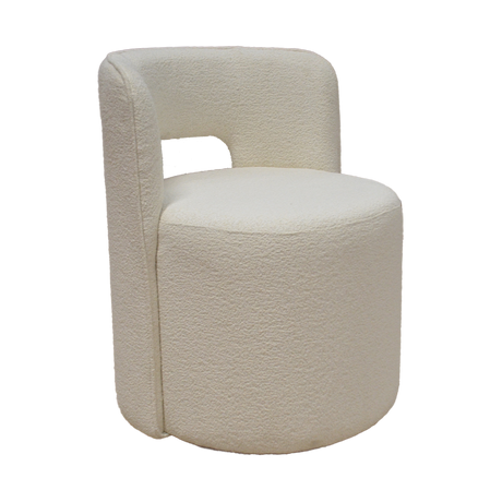 Cadiz Snow Swivel Luxury Chair