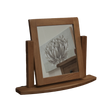 Rustic Oak Dressing Table Mirror