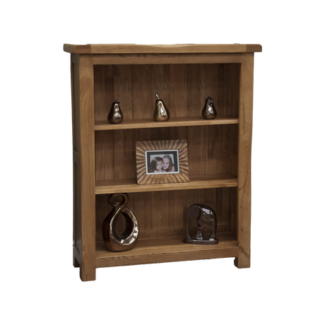Rustic Oak Small Bookcase