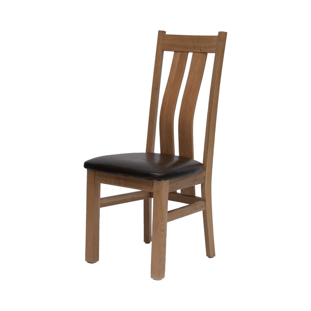 Vermont Maria Dining Chair with Brown seatpad