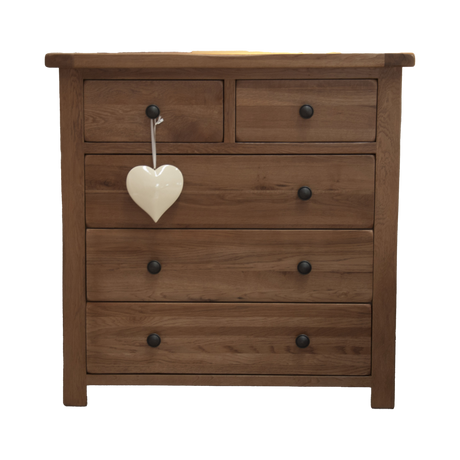 Rustic Oak 2 over 3 Chest