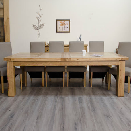 Deluxe Twin Leaf Extending Table 2400+(2x500) X 1100