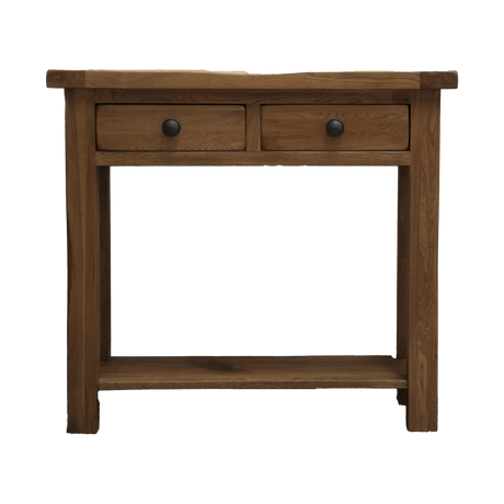 Rustic Oak Hall/Console Table