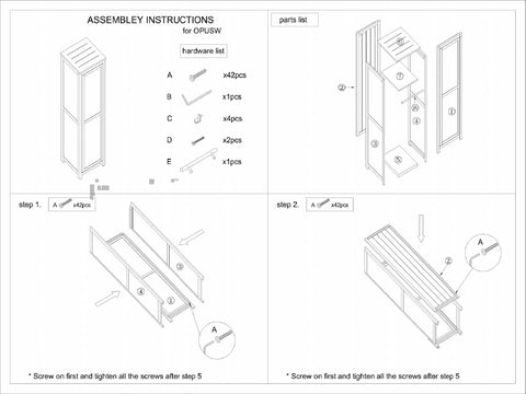 Opus Single Wardrobe