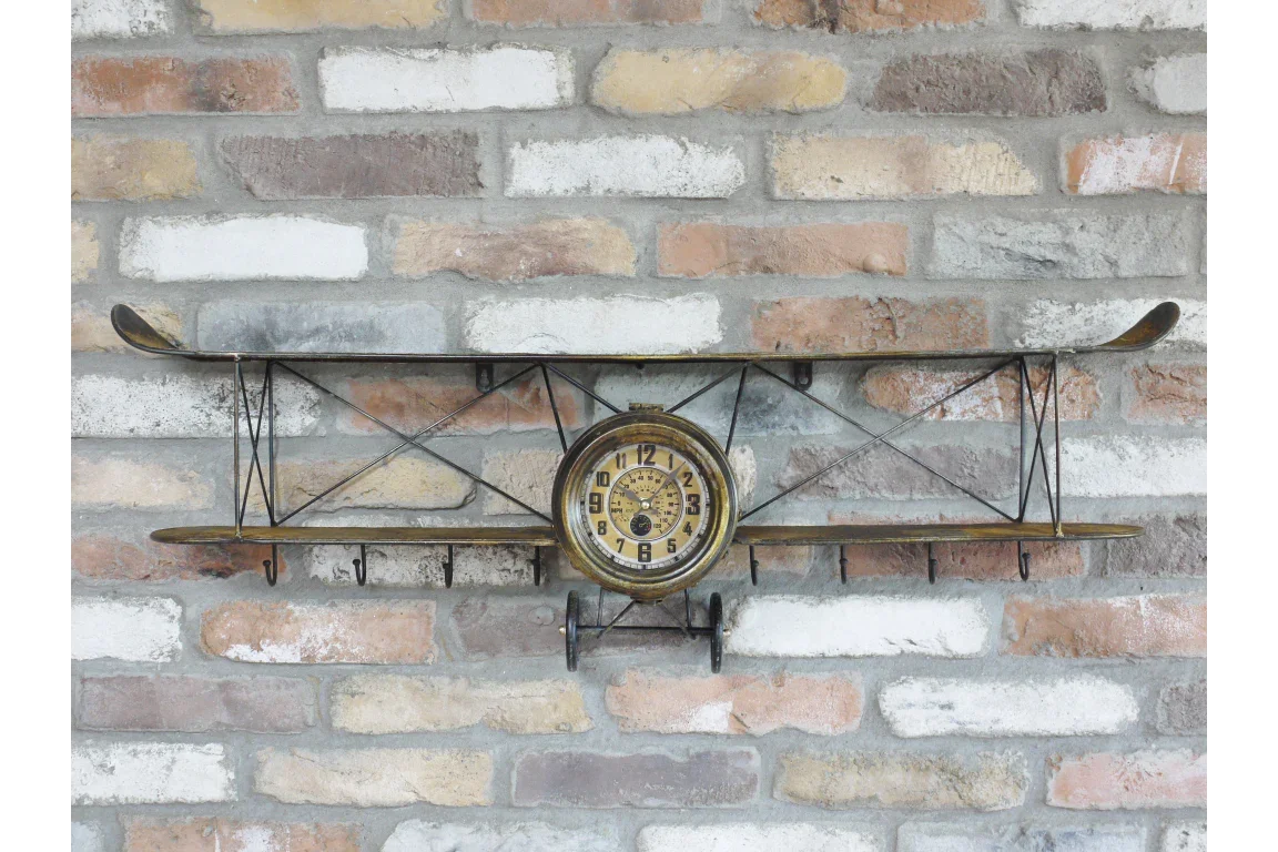 Aeroplane Clock - 5031