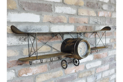 Aeroplane Clock - 5031