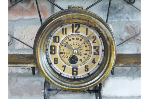 Aeroplane Clock - 5031