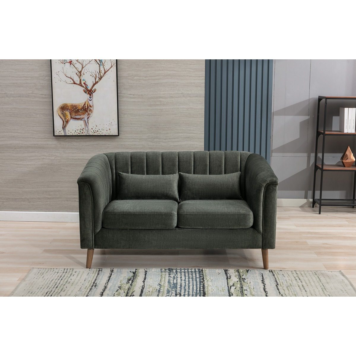 Charlotte 3 Seater Winter Moss