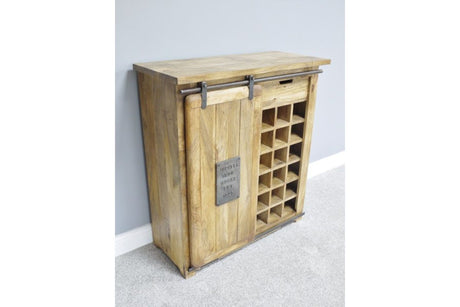 Industrial Wine Cabinet