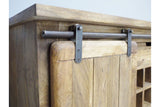 Industrial Wine Cabinet