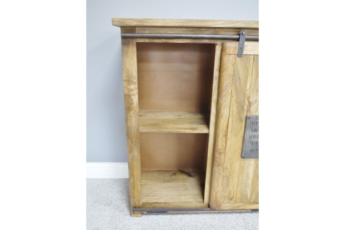 Industrial Wine Cabinet