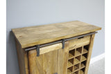 Industrial Wine Cabinet