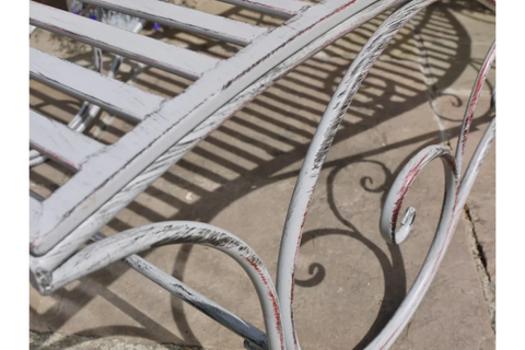 Antique Grey Lounger - 5422