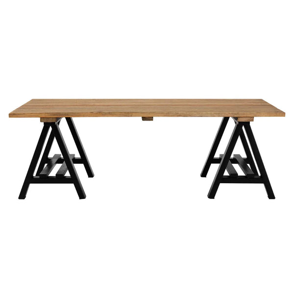 Rustic Pine Iron Coffee Table