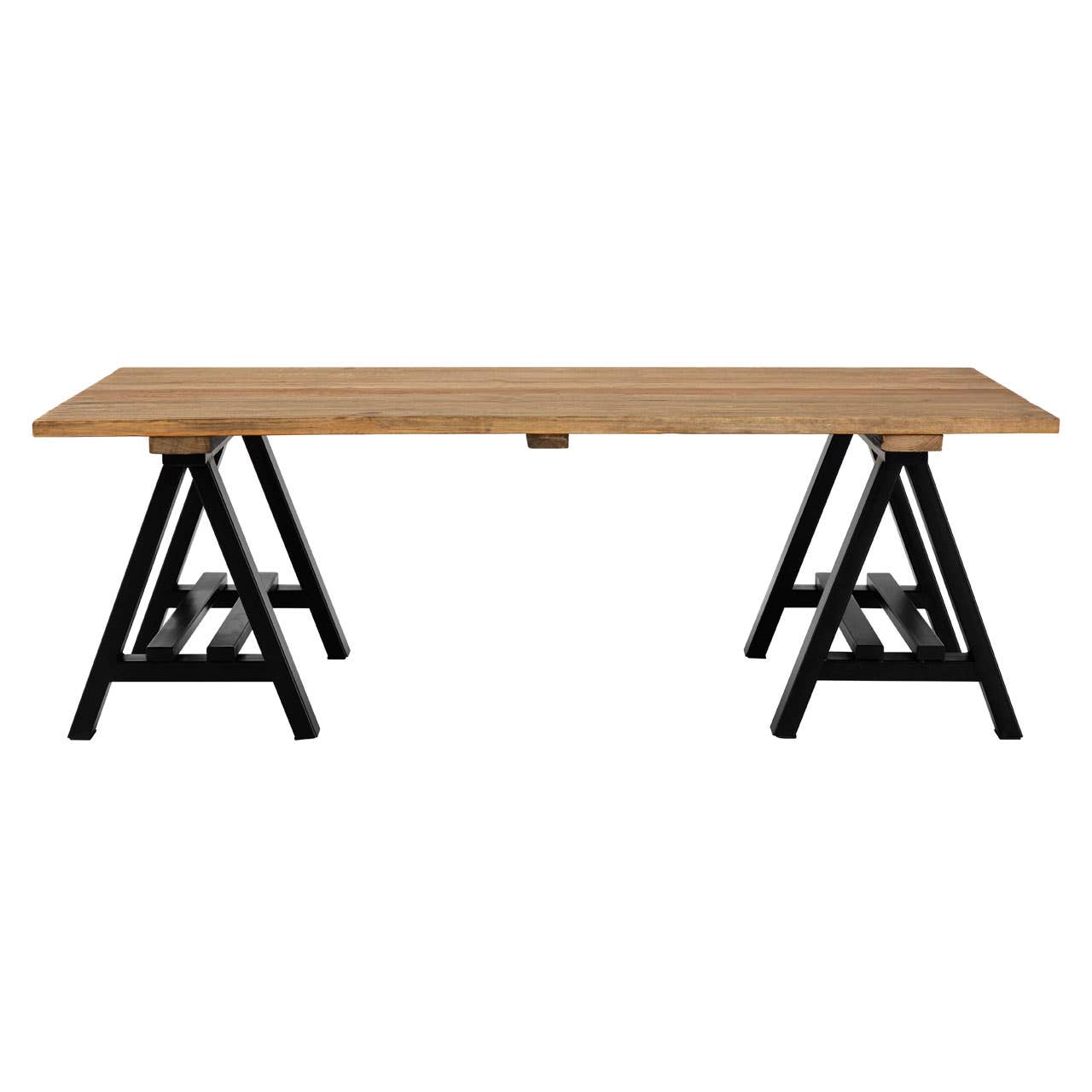 Rustic Pine Iron Coffee Table