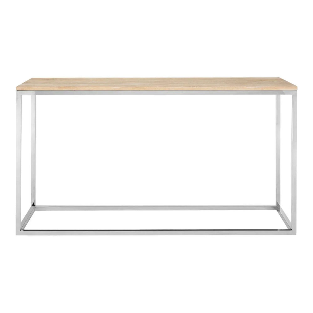 Rustic Oak Console Table