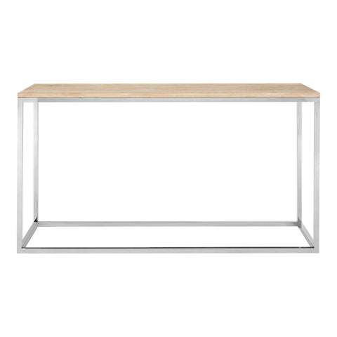 Rustic Oak Console Table