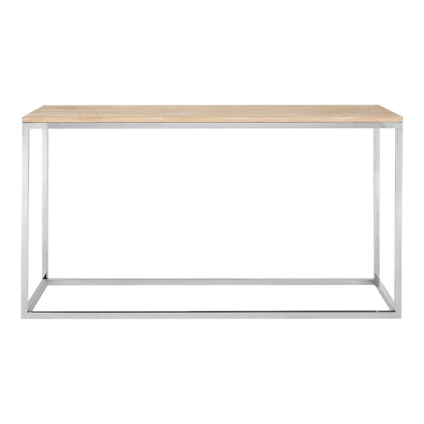 Rustic Oak Console Table