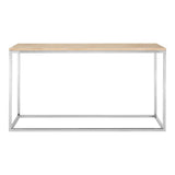Rustic Oak Console Table