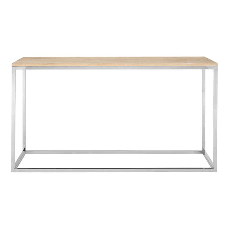Rustic Oak Console Table