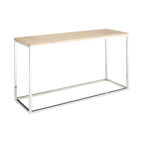 Rustic Oak Console Table