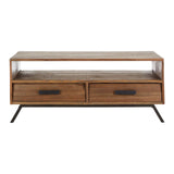 Elegant Fir Wood Coffee Table
