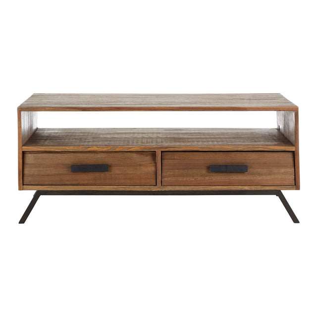 Elegant Fir Wood Coffee Table