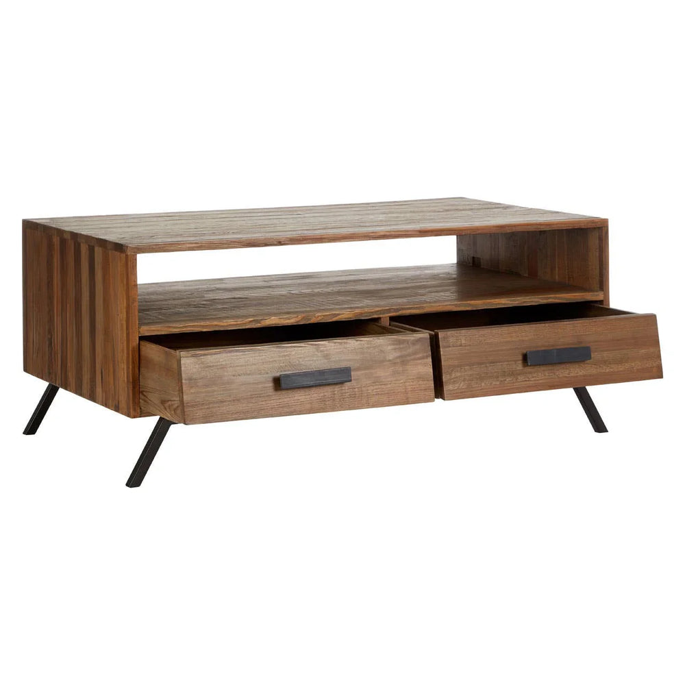 Elegant Fir Wood Coffee Table