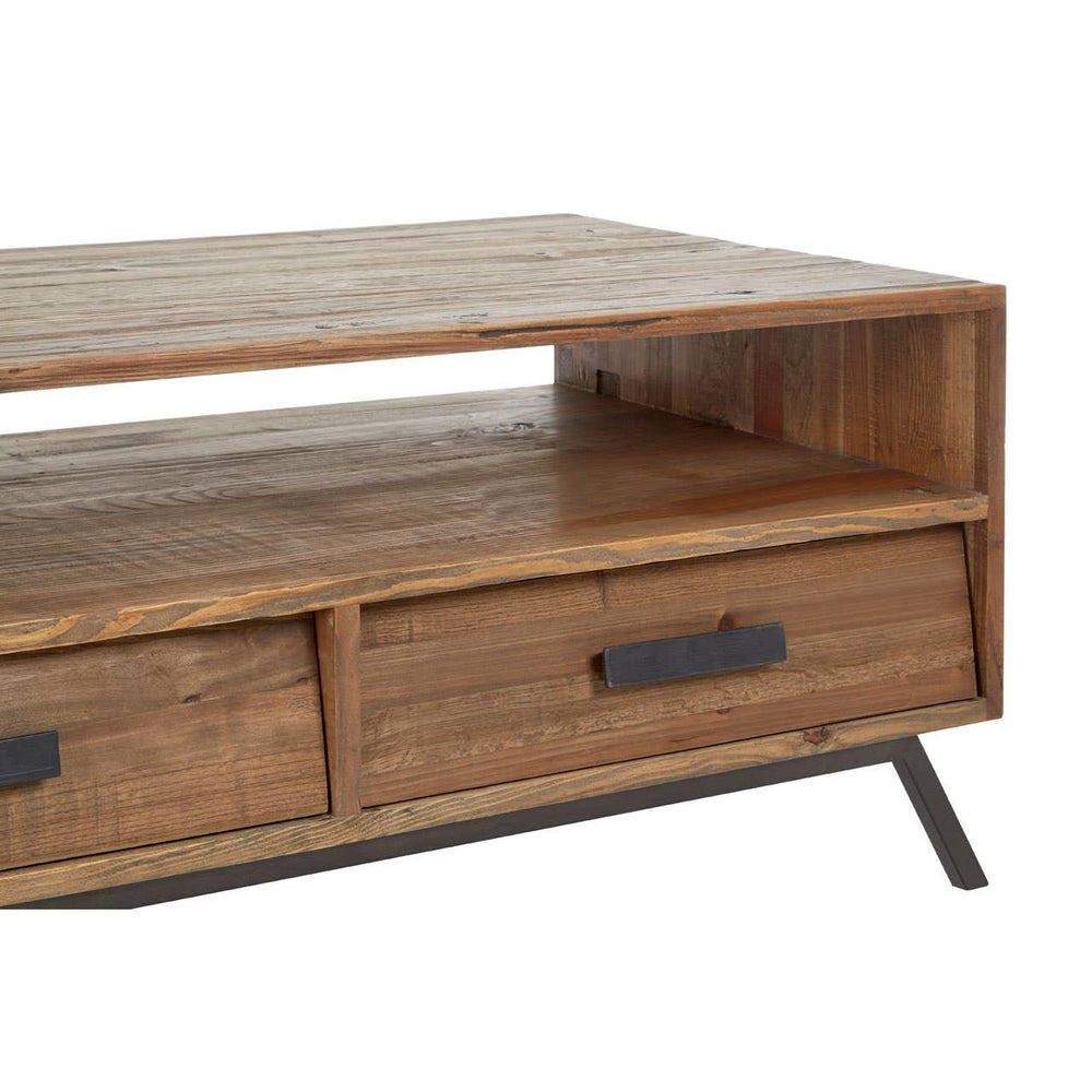 Elegant Fir Wood Coffee Table
