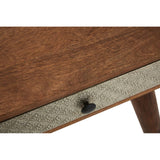 Boho Acacia Wood Console Table