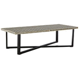 Boho Bone Inlay Coffee Table