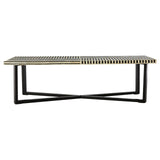 Boho Bone Inlay Coffee Table