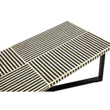 Boho Bone Inlay Coffee Table