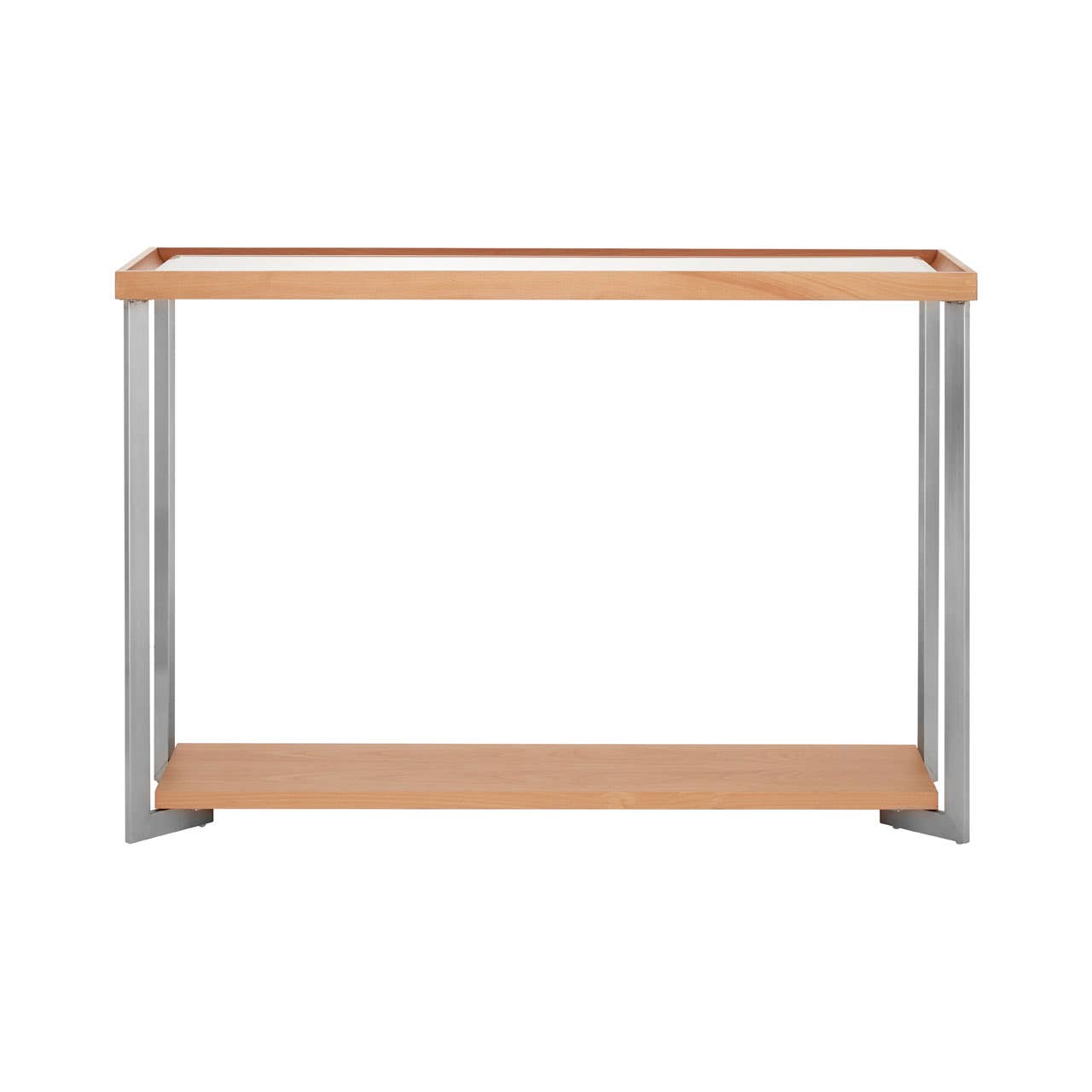 Chic Wood & Mirrored Console